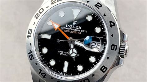 rolex explorer ii black review|Rolex Explorer II size chart.